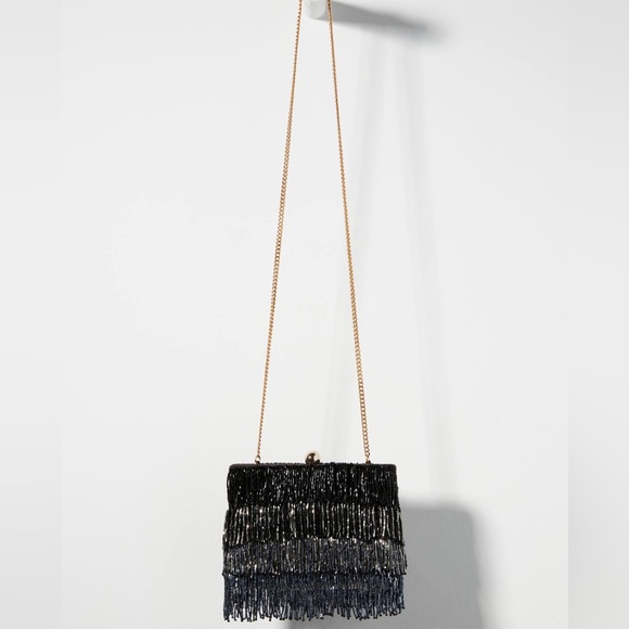 New Anthropologie Fringe Element Clutch!!🔥🔥🔥 - Picture 3 of 15